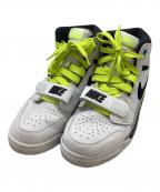 NIKEナイキ）の古着「ハイカットスニーカー」｜ホワイト×グリーン