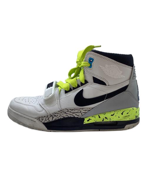NIKE（ナイキ）NIKE (ナイキ) ハイカットスニーカー ホワイト×グリーン サイズ:27.5の古着・服飾アイテム