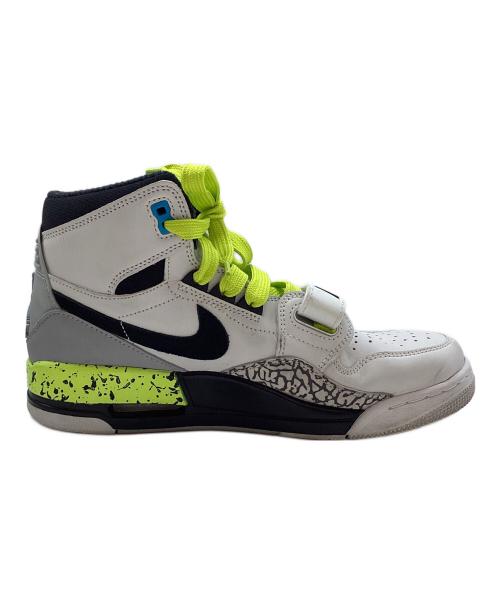 NIKE（ナイキ）NIKE (ナイキ) ハイカットスニーカー ホワイト×グリーン サイズ:27.5の古着・服飾アイテム