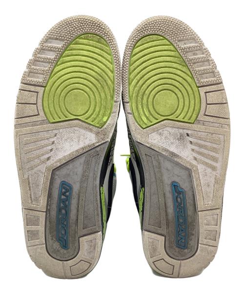 NIKE（ナイキ）NIKE (ナイキ) ハイカットスニーカー ホワイト×グリーン サイズ:27.5の古着・服飾アイテム