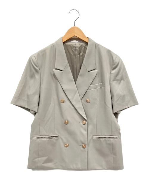 Burberry's（バーバリー）Burberry's (バーバリーズ) 半袖ジャケット グレー サイズ:11ARの古着・服飾アイテム