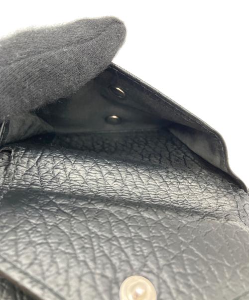 Maison Margiela（メゾンマルジェラ）Maison Margiela (メゾンマルジェラ) 2つ折り財布 ブラックの古着・服飾アイテム