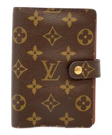 LOUIS VUITTON（ルイ ヴィトン）の古着「手帳カバー アジェンダPM」｜ブラウン