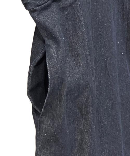 forme（フォルメ）forme (フォルメ) ショルダーパッドドレス インディゴ サイズ:Mの古着・服飾アイテム