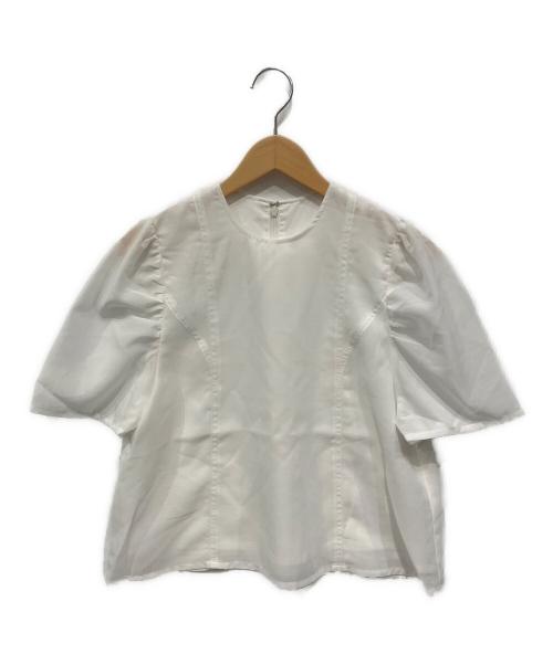 forme（フォルメ）forme (フォルメ) パフスリーブブラウス ホワイト サイズ:FREEの古着・服飾アイテム