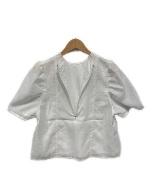 forme（フォルメ）forme (フォルメ) パフスリーブブラウス ホワイト サイズ:FREEの古着・服飾アイテム