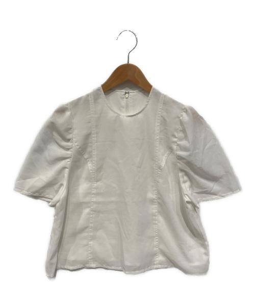forme（フォルメ）forme (フォルメ) パフスリーブブラウス ホワイト サイズ:FREEの古着・服飾アイテム
