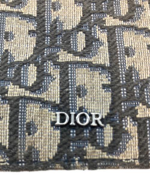 Dior（ディオール）Dior (ディオール) 2つ折り財布 ベージュ×ブラウンの古着・服飾アイテム