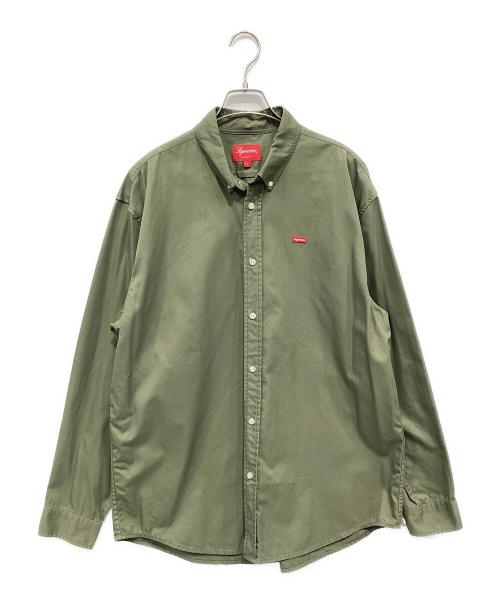 SUPREME（シュプリーム）Supreme (シュプリーム) 長袖シャツ グリーン サイズ:Lの古着・服飾アイテム