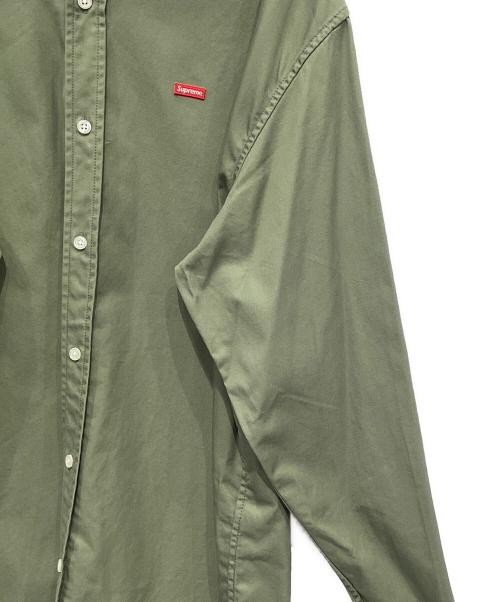 SUPREME（シュプリーム）Supreme (シュプリーム) 長袖シャツ グリーン サイズ:Lの古着・服飾アイテム