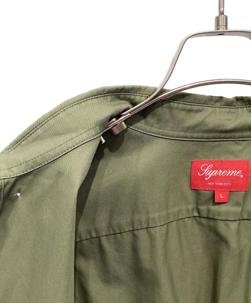 SUPREME（シュプリーム）Supreme (シュプリーム) 長袖シャツ グリーン サイズ:Lの古着・服飾アイテム