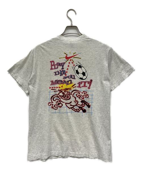 NIKE（ナイキ）NIKE (ナイキ) 半袖カットソー ホワイト×レッド サイズ:XLの古着・服飾アイテム