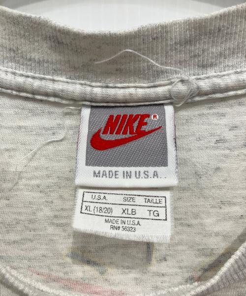 NIKE（ナイキ）NIKE (ナイキ) 半袖カットソー ホワイト×レッド サイズ:XLの古着・服飾アイテム