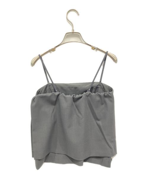 forme（フォルメ）forme (フォルメ) 2Way キャミソール チャコールグレーの古着・服飾アイテム