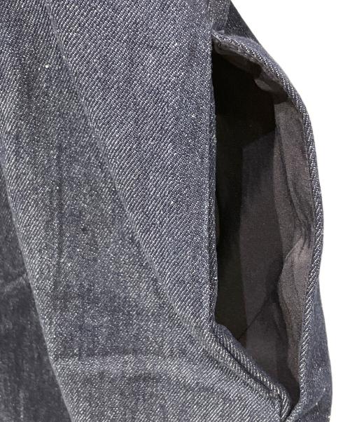 forme（フォルメ）forme (フォルメ) ショルダーパッドドレス インディゴ サイズ:1の古着・服飾アイテム