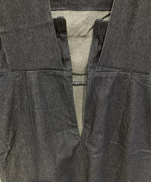 forme（フォルメ）forme (フォルメ) ショルダーパッドドレス インディゴ サイズ:1の古着・服飾アイテム