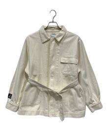 FIG&VIPER（フィグアンドヴァイパー）の古着「ジップジャケット」｜アイボリー