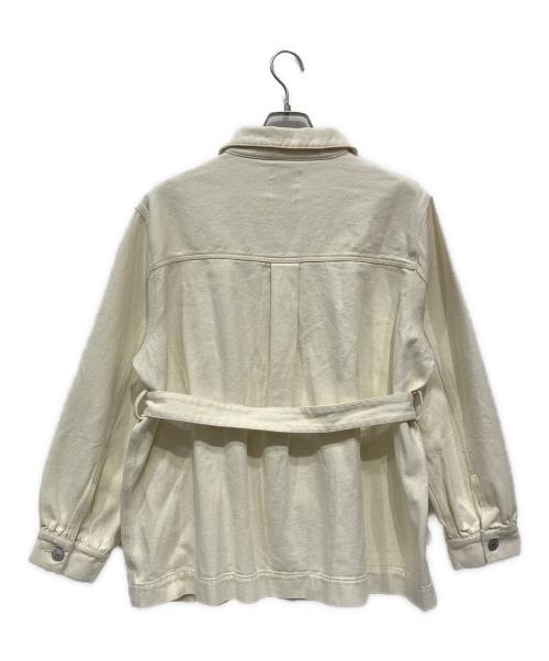 FIG&VIPER（フィグアンドヴァイパー）FIG&VIPER (フィグアンドヴァイパー) ジップジャケット アイボリー サイズ:FREE 未使用品の古着・服飾アイテム