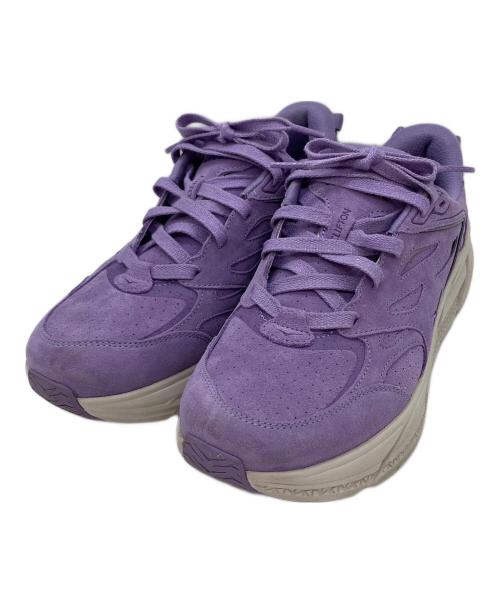 HOKAONEONE（ホカオネオネ）HOKAONEONE (ホカオネオネ) スニーカー パープル×ホワイト サイズ:27.5cmの古着・服飾アイテム