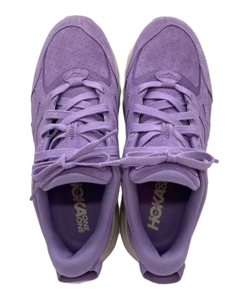 HOKAONEONE（ホカオネオネ）HOKAONEONE (ホカオネオネ) スニーカー パープル×ホワイト サイズ:27.5cmの古着・服飾アイテム