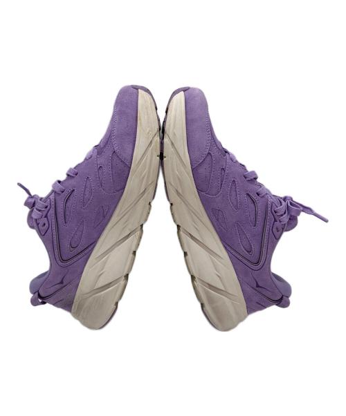 HOKAONEONE（ホカオネオネ）HOKAONEONE (ホカオネオネ) スニーカー パープル×ホワイト サイズ:27.5cmの古着・服飾アイテム