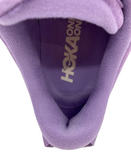 HOKAONEONE（ホカオネオネ）HOKAONEONE (ホカオネオネ) スニーカー パープル×ホワイト サイズ:27.5cmの古着・服飾アイテム