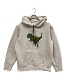 COACH（コーチ）の古着「プルオーバーパーカー」｜ベージュ