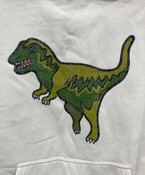 COACH（コーチ）COACH (コーチ) プルオーバーパーカー ベージュ サイズ:Mの古着・服飾アイテム