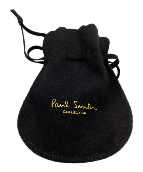 PAUL SMITH（ポールスミス）PAUL SMITH (ポールスミス) レザーブレスレット ブラウン×シルバーの古着・服飾アイテム