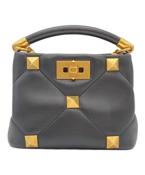 VALENTINO GARAVANI（ヴァレンティノ・ガラヴァーニ）VALENTINO GARAVANI (ヴァレンティノ・ガラヴァーニ) 2WAYバッグ ブラックの古着・服飾アイテム