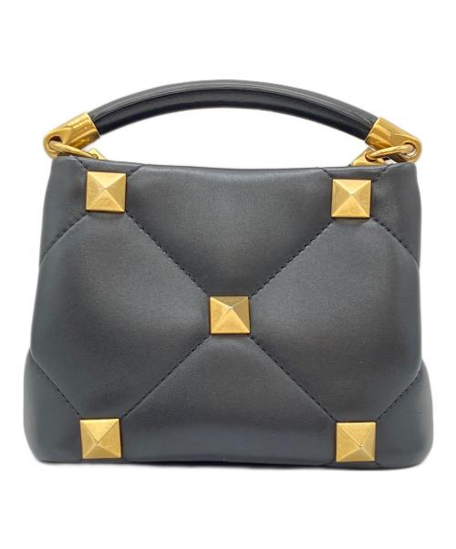 VALENTINO GARAVANI（ヴァレンティノ・ガラヴァーニ）VALENTINO GARAVANI (ヴァレンティノ・ガラヴァーニ) 2WAYバッグ ブラックの古着・服飾アイテム