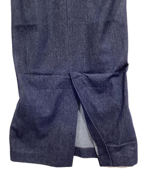 forme（フォルメ）forme (フォルメ)  Shoulder pads dress インディゴの古着・服飾アイテム