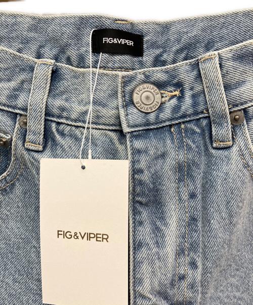 FIG&VIPER（フィグアンドヴァイパー）FIG&VIPER (フィグアンドヴァイパー) デニムパンツ インディゴ サイズ:S 未使用品の古着・服飾アイテム