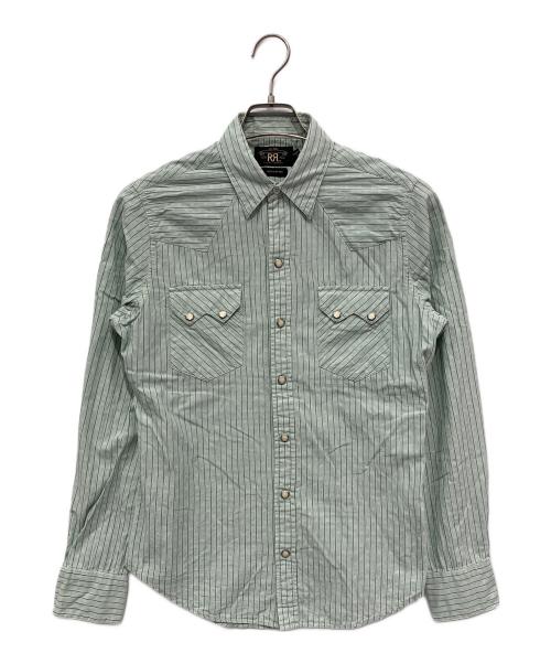 RRL（ダブルアールエル）RRL (ダブルアールエル) 長袖シャツ グリーン サイズ:Mの古着・服飾アイテム