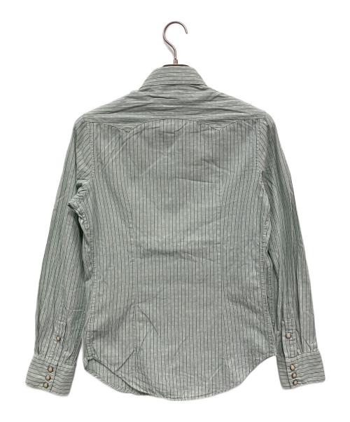 RRL（ダブルアールエル）RRL (ダブルアールエル) 長袖シャツ グリーン サイズ:Mの古着・服飾アイテム