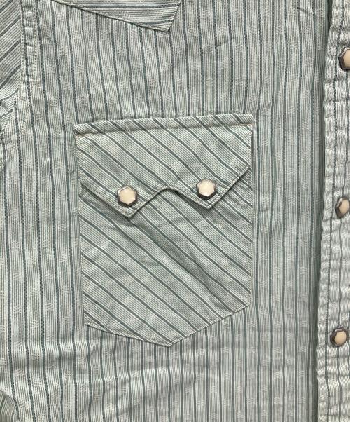 RRL（ダブルアールエル）RRL (ダブルアールエル) 長袖シャツ グリーン サイズ:Mの古着・服飾アイテム