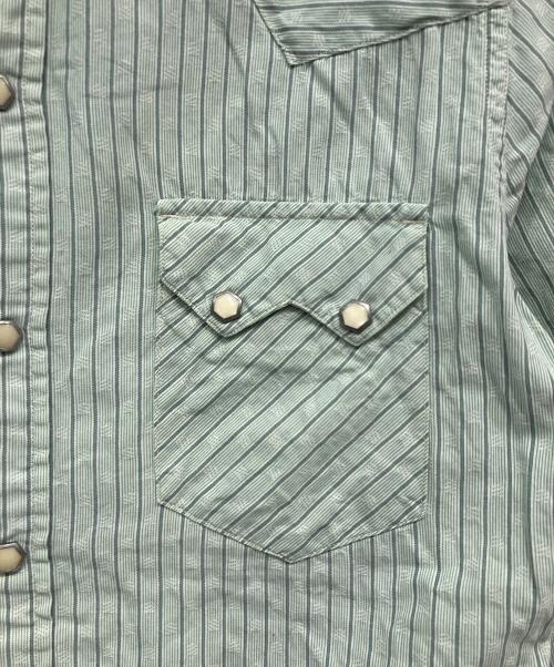 RRL（ダブルアールエル）RRL (ダブルアールエル) 長袖シャツ グリーン サイズ:Mの古着・服飾アイテム