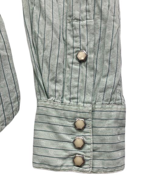 RRL（ダブルアールエル）RRL (ダブルアールエル) 長袖シャツ グリーン サイズ:Mの古着・服飾アイテム