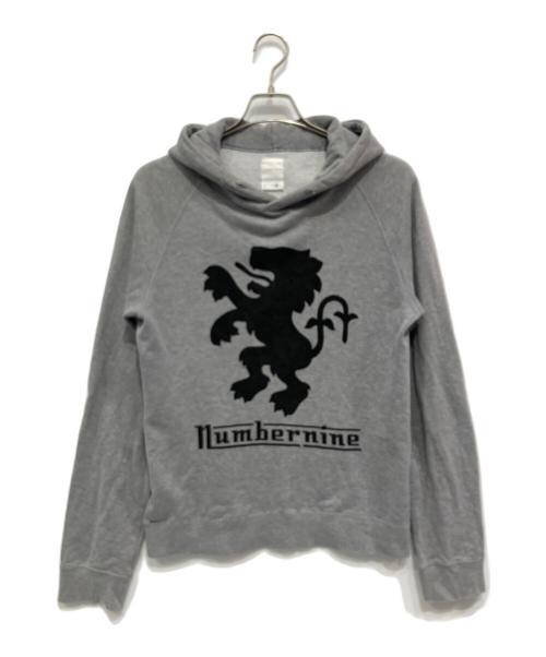 NUMBER (N)INE（ナンバーナイン）NUMBER (N)INE (ナンバーナイン) パーカー グレー サイズ:3の古着・服飾アイテム