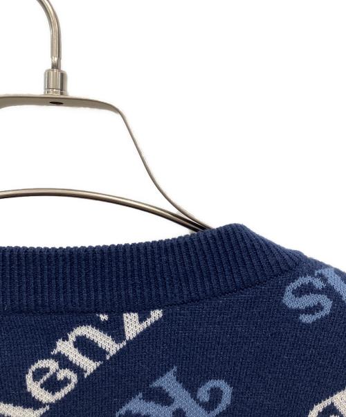 KENZO（ケンゾー）KENZO (ケンゾー) VERDY MARKET 厚手カーディガン ネイビー サイズ:Lの古着・服飾アイテム