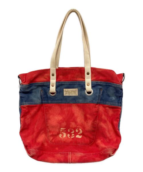 RRL（ダブルアールエル）RRL (ダブルアールエル) トートバッグ トリコロールカラーの古着・服飾アイテム