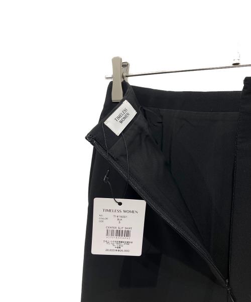 TIMELESS WOMAN（タイムレス ウーマン）TIMELESS WOMAN (タイムレス ウーマン) スリットスカート ブラック サイズ:S 未使用品の古着・服飾アイテム