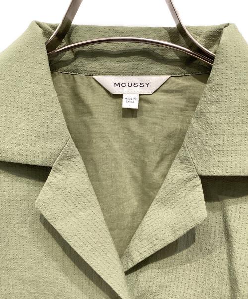 moussy（マウジー）moussy (マウジー) 長袖ワンピース グリーン サイズ:S 未使用品の古着・服飾アイテム