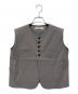 forme（フォルメ）の古着「フロントボタンベスト」｜グレー