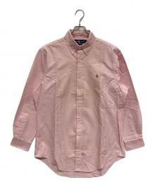 RALPH LAUREN（ラルフローレン）の古着「長袖シャツ」｜ピンク×ホワイト