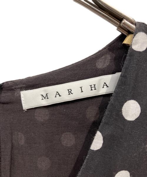 MARIHA（マリハ）MARIHA (マリハ) 半袖フレアワンピース ブラック サイズ:38の古着・服飾アイテム