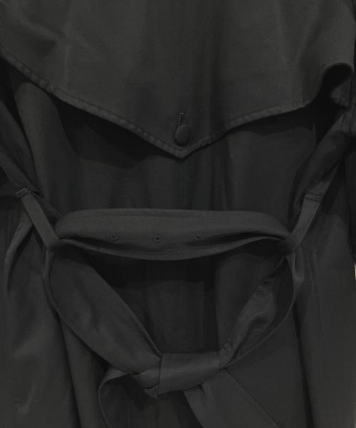 I.S ISSEY MIYAKE（アイエスイッセイミヤケ）I.S ISSEY MIYAKE (アイエスイッセイミヤケ) トレンチコート ブラック サイズ:9の古着・服飾アイテム