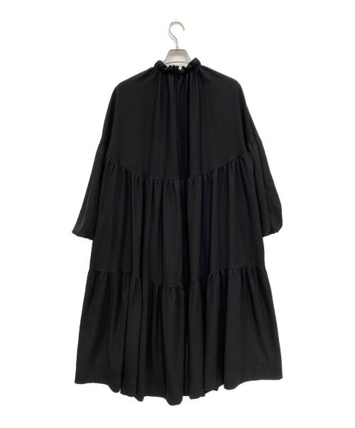 IRENE（アイレネ）IRENE (アイレネ) 長袖ワンピース ブラック サイズ:36の古着・服飾アイテム