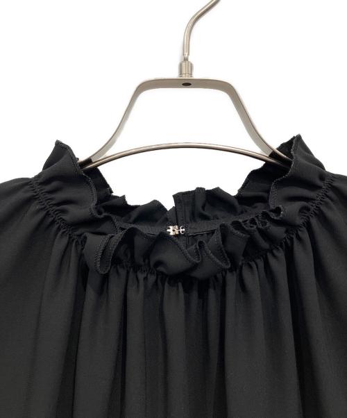 IRENE（アイレネ）IRENE (アイレネ) 長袖ワンピース ブラック サイズ:36の古着・服飾アイテム