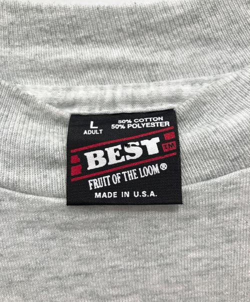 FRUIT OF THE LOOM（フルーツオブザルーム）FRUIT OF THE LOOM (フルーツオブザルーム) 半袖カットソー ライトグレー サイズ:Lの古着・服飾アイテム